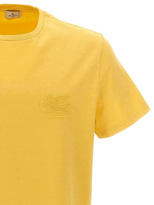 ETRO エトロ イエロー Yellow Tシャツ レディース 秋冬2023