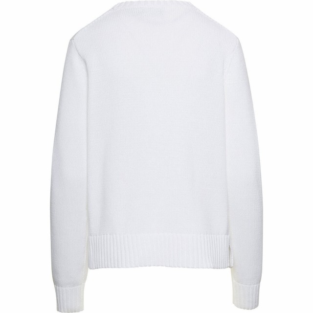 POLO RALPH LAUREN ラルフローレン ホワイト White ニットウェア レディース 春夏2023 211891907001  【関税・送料無料】【ラッピング無料｜au PAY マーケット