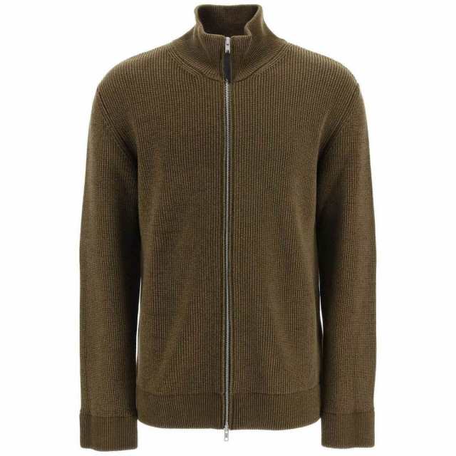 full zip funnel neck cardigans