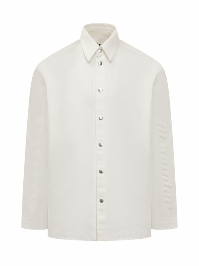 JIL SANDER ジル サンダー ホワイト WHITE シャツ メンズ 秋冬2023 J46463 J21DL0137 102  【関税・送料無料】【ラッピング無料】 ia｜au PAY マーケット