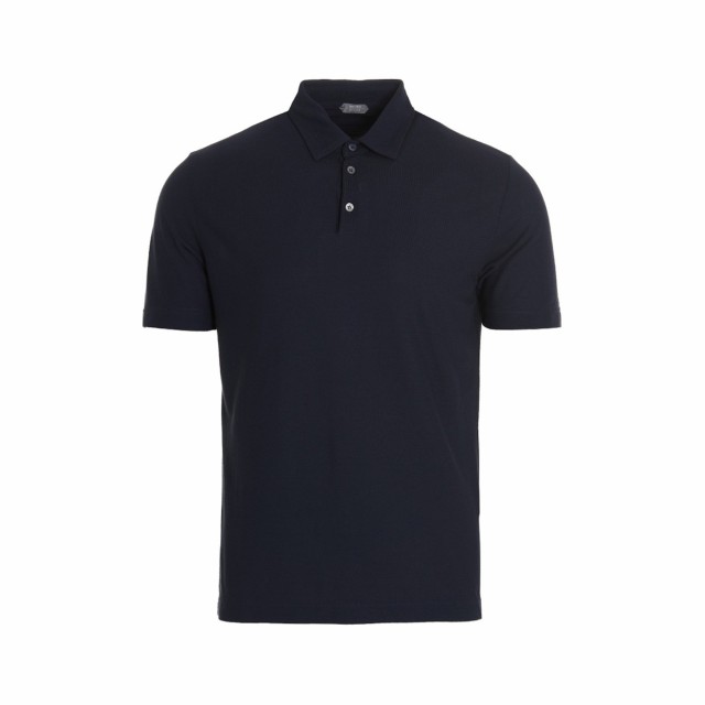 polo shirt plain navy blue