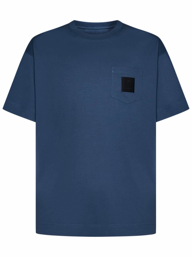 新品 GIVENCHY  ジバンシィ カリグラフィックプリント Tシャツ ブルー