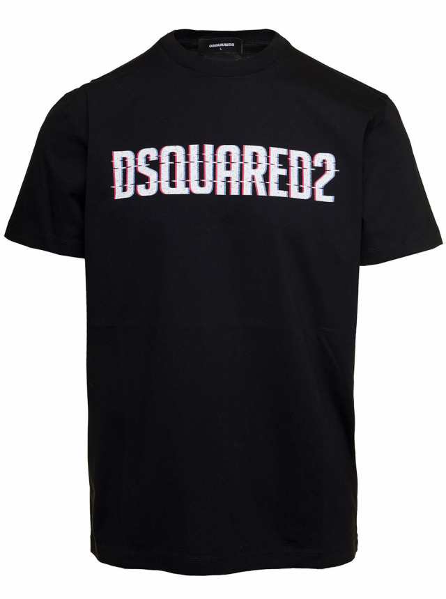 DSQUARED2 ディースクエアード ブラック Black Tシャツ メンズ 秋冬2023 S74GD1158 S23009 900  【関税・送料無料】【ラッピング無料】 ia｜au PAY マーケット