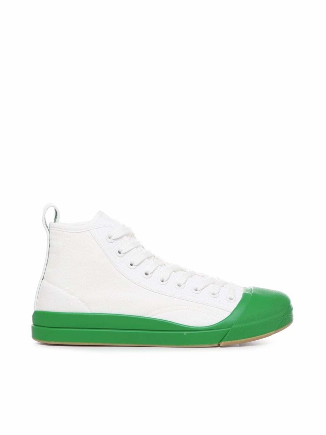 BOTTEGA VENETA ボッテガ ヴェネタ グリーン White, green スニーカー