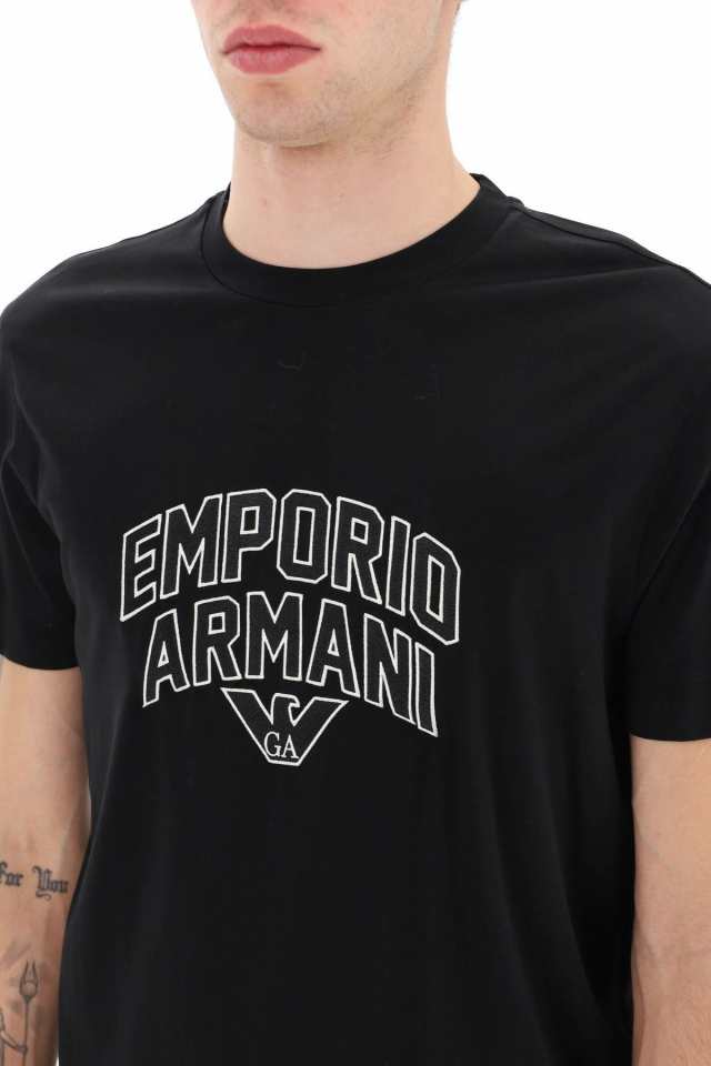 EMPORIO ARMANI エンポリオ アルマーニ NERO (Black) Tシャツ メンズ