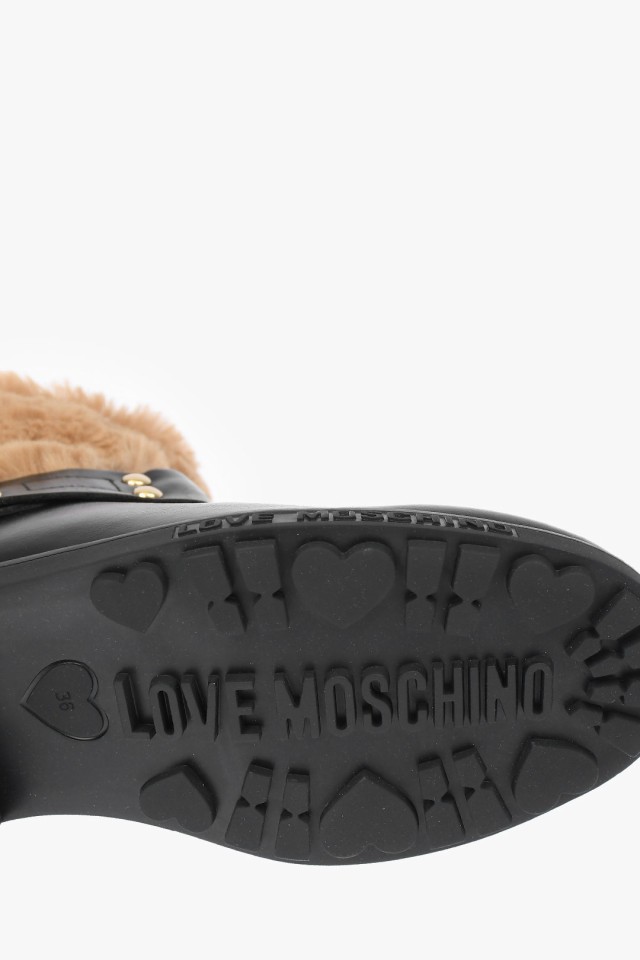 MOSCHINO モスキーノ ブーツ JA21234G0DIAM00B レディース LOVE