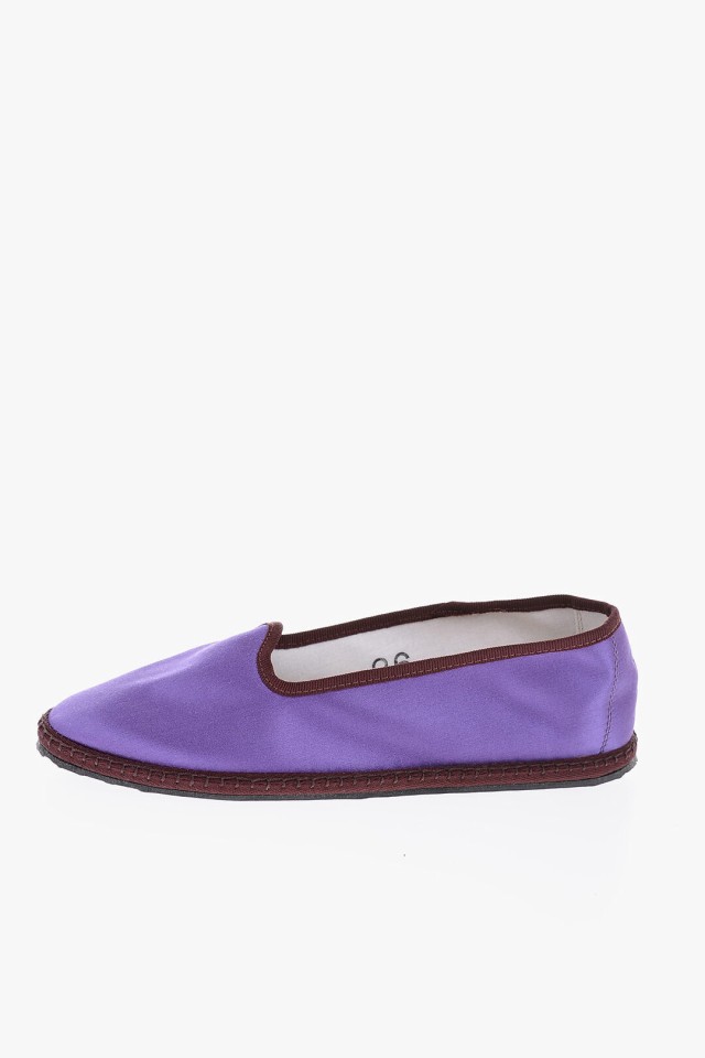 VIBIVENEZIA ヴィビ ヴェネツィア Violet フラットシューズ WS22FAN16SA18CO/K AN レディース SATIN  FURLANE BALLET FLAT 【関税・送料無｜au PAY マーケット