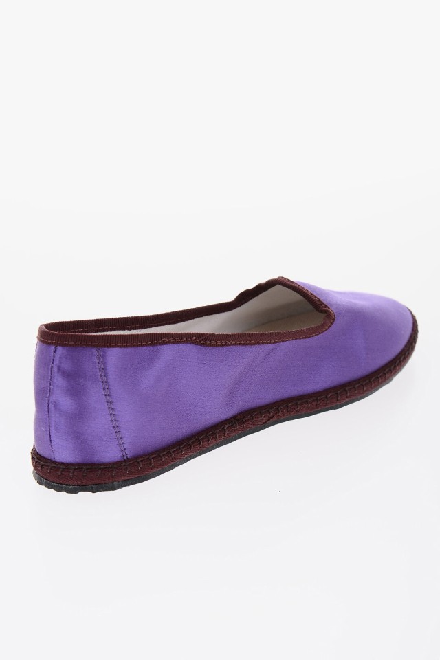 VIBIVENEZIA ヴィビ ヴェネツィア Violet フラットシューズ WS22FAN16SA18CO/K AN レディース SATIN  FURLANE BALLET FLAT 【関税・送料無｜au PAY マーケット