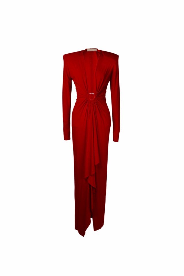 ALEXANDRE VAUTHIER アレクサンドル ボーティエ Red ドレス レディース