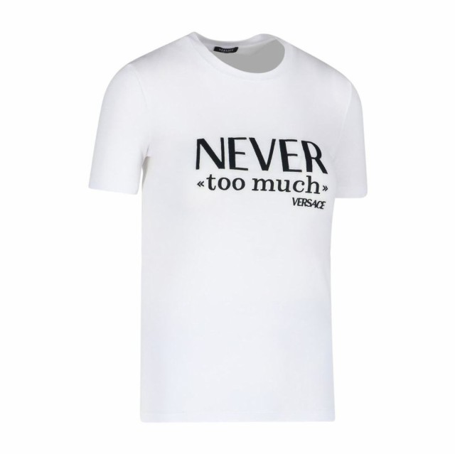 VERSACE ヴェルサーチ White Tシャツ レディース 秋冬2022 1007528 1A05376 1W000  【関税・送料無料】【ラッピング無料】 ia｜au PAY マーケット