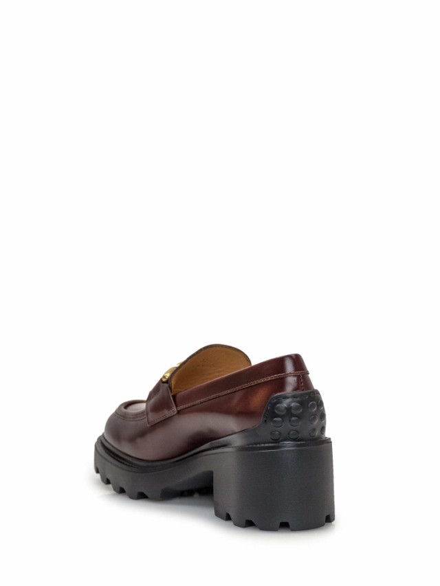 TODS トッズ Brown フラットシューズ レディース 秋冬2023