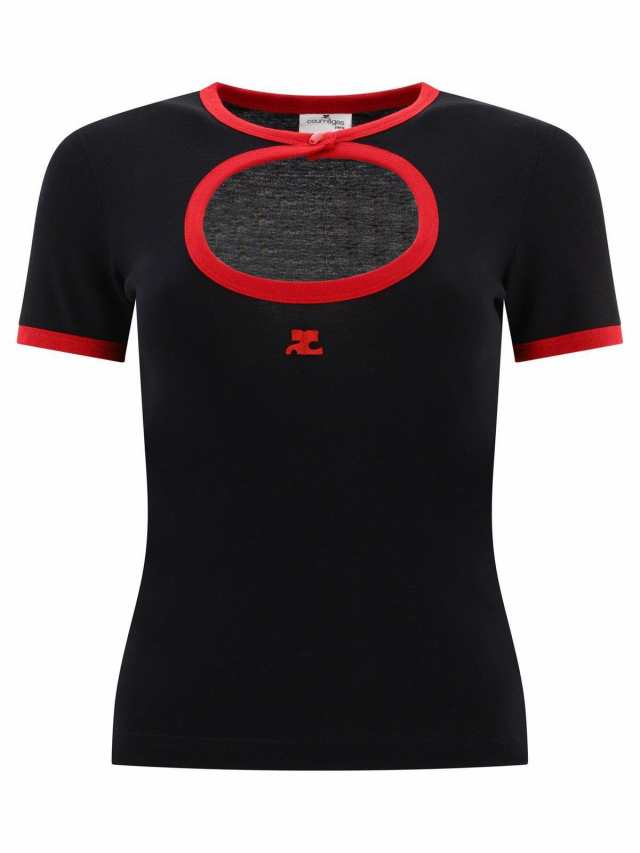 COURREGES クレージュ Tシャツ レディース 秋冬2023 423JTS105JS0070 B087 【関税・送料無料】【ラッピング無料】  ia｜au PAY マーケット