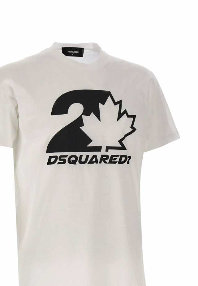 DSQUARED2 ディースクエアード ホワイト WHITE Tシャツ メンズ 秋冬2023 S74GD1157 S23009100  【関税・送料無料】【ラッピング無料】 ia｜au PAY マーケット