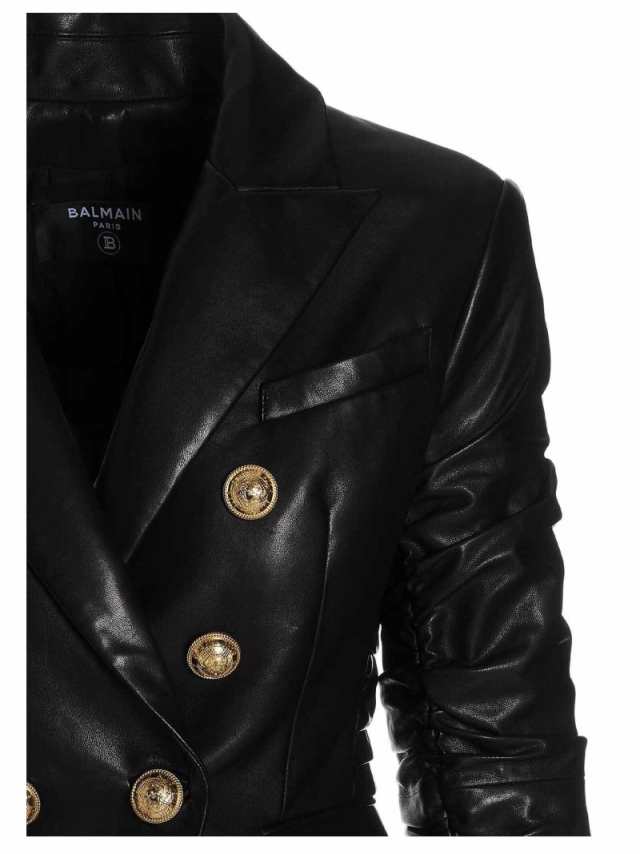 BALMAIN バルマン ブラック Black ジャケット レディース 春夏2022 XF0SG005LB320PA  【関税・送料無料】【ラッピング無料】 ia｜au PAY マーケット