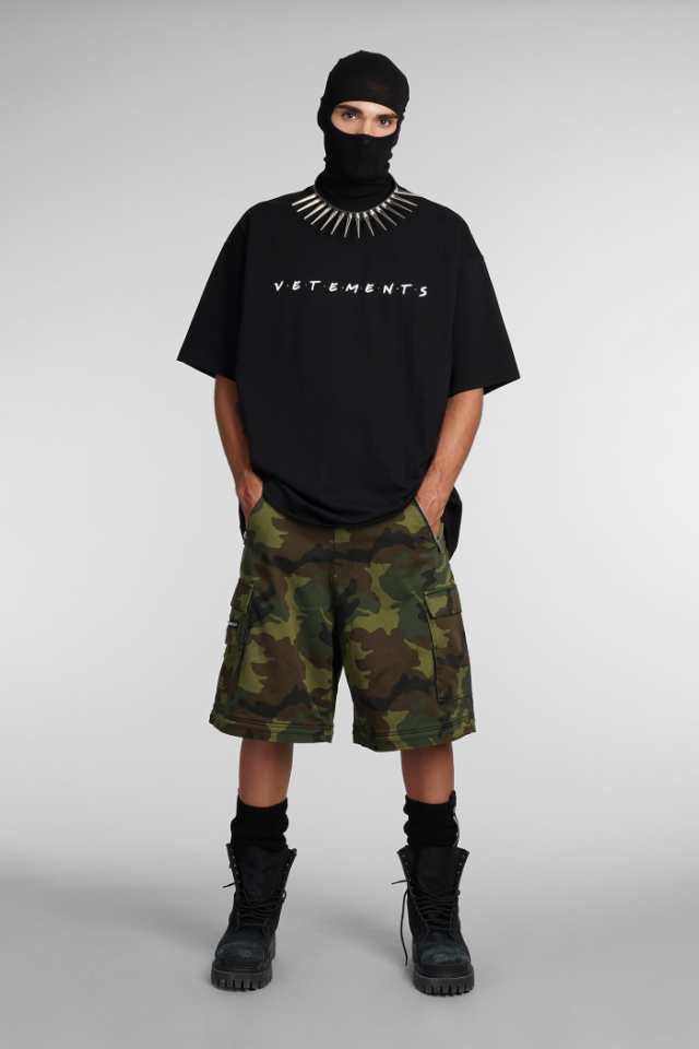 VETEMENTS ヴェトモン ブラック black Tシャツ メンズ 秋冬2023 UE54TR270B 【関税・送料無料】【ラッピング無料】  ia｜au PAY マーケット