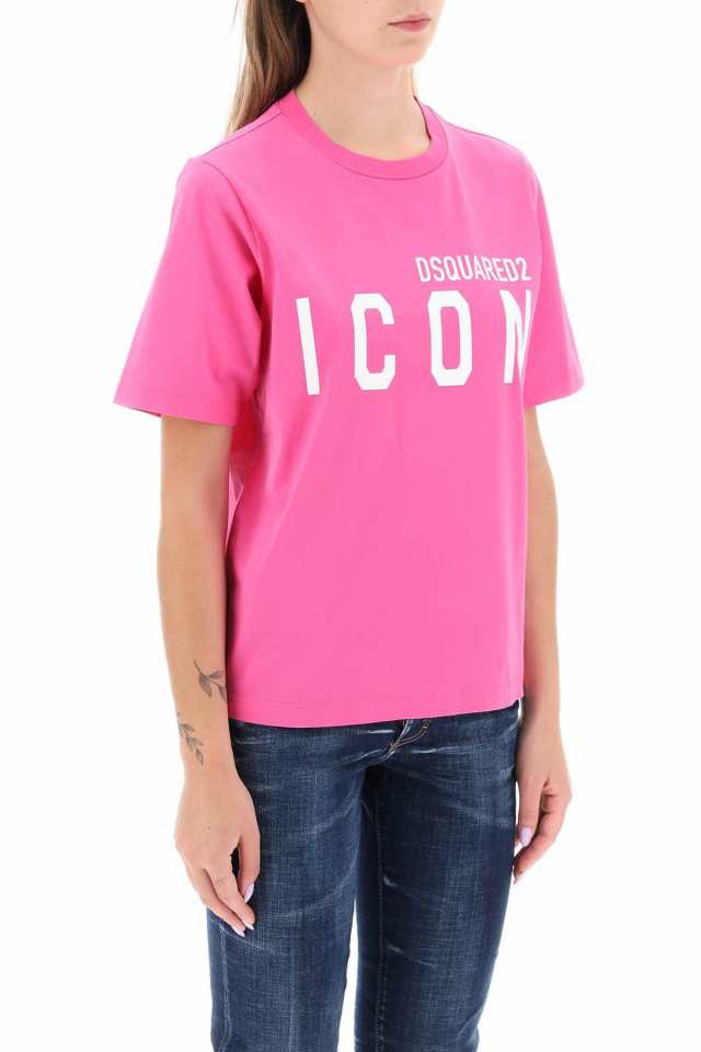 オンライン 通販 店 DSQUARED2 ディースクエアード Fuxia Tシャツ