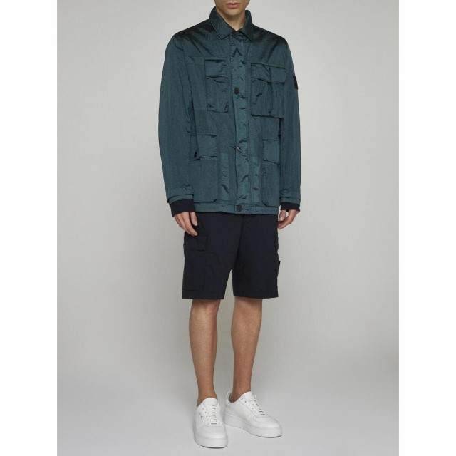 STONE ISLAND ストーン アイランド グリーン Verde ジャケット メンズ