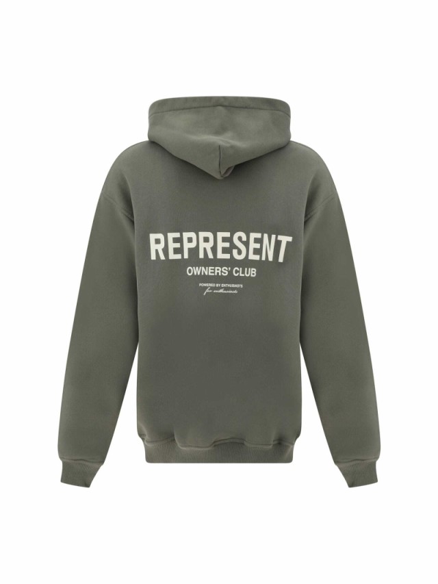 REPRESENT リプレゼント グリーン GREEN トレーナー メンズ 秋冬2023 MH4004-07 OLIVE  【関税・送料無料】【ラッピング無料】 ia｜au PAY マーケット