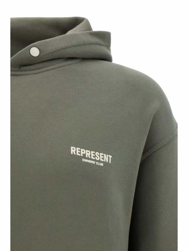 REPRESENT リプレゼント グリーン GREEN トレーナー メンズ 秋冬2023 MH4004-07 OLIVE  【関税・送料無料】【ラッピング無料】 ia｜au PAY マーケット