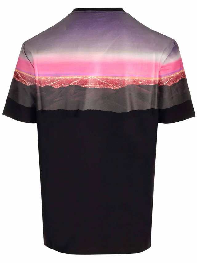 VERSACE ヴェルサーチ ブラック Black Tシャツ メンズ 秋冬2023 10129261A093372B510  【関税・送料無料】【ラッピング無料】 ia｜au PAY マーケット