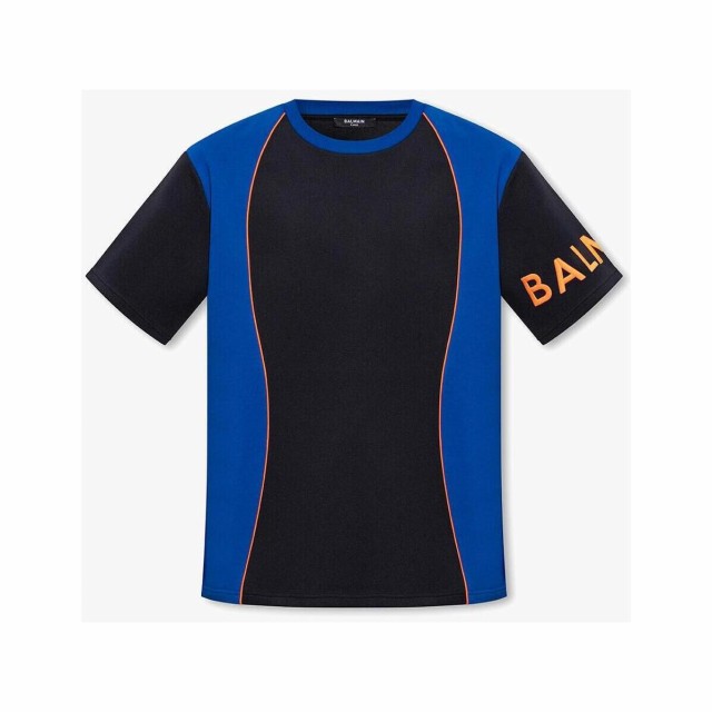 BALMAIN バルマン ブラック Nero Tシャツ メンズ 春夏2023