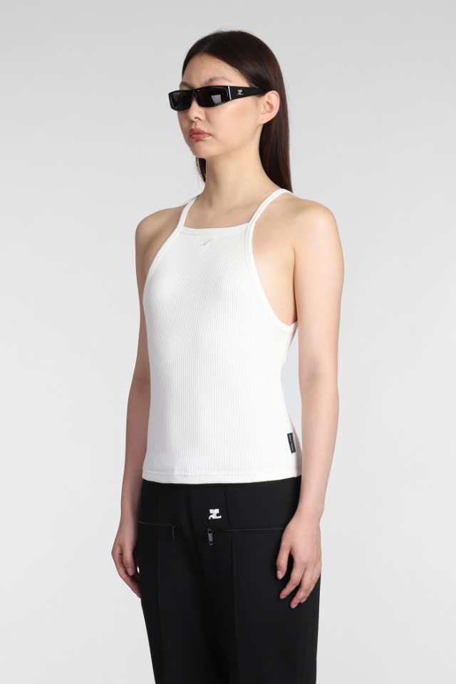 COURREGES クレージュ ホワイト white トップス レディース 秋冬2023