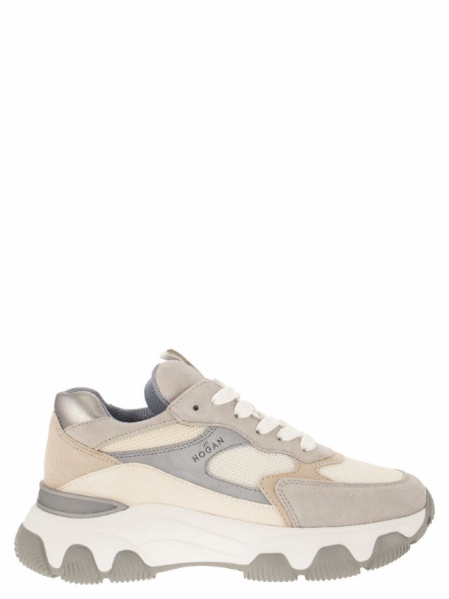 HOGAN ホーガン Beige/white/grey スニーカー レディース 春夏2023