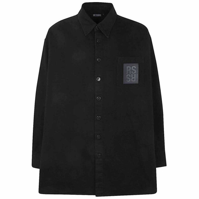 RAF SIMONS ラフ シモンズ ブラック Black シャツ メンズ 春夏2023 231