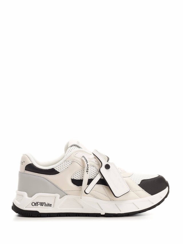 OFF WHITE オフホワイト スニーカー メンズ 秋冬2023 OMIA289F23LEA001 0110 WHITE BLACK  【関税・送料無料】【ラッピング無料】 ia｜au PAY マーケット