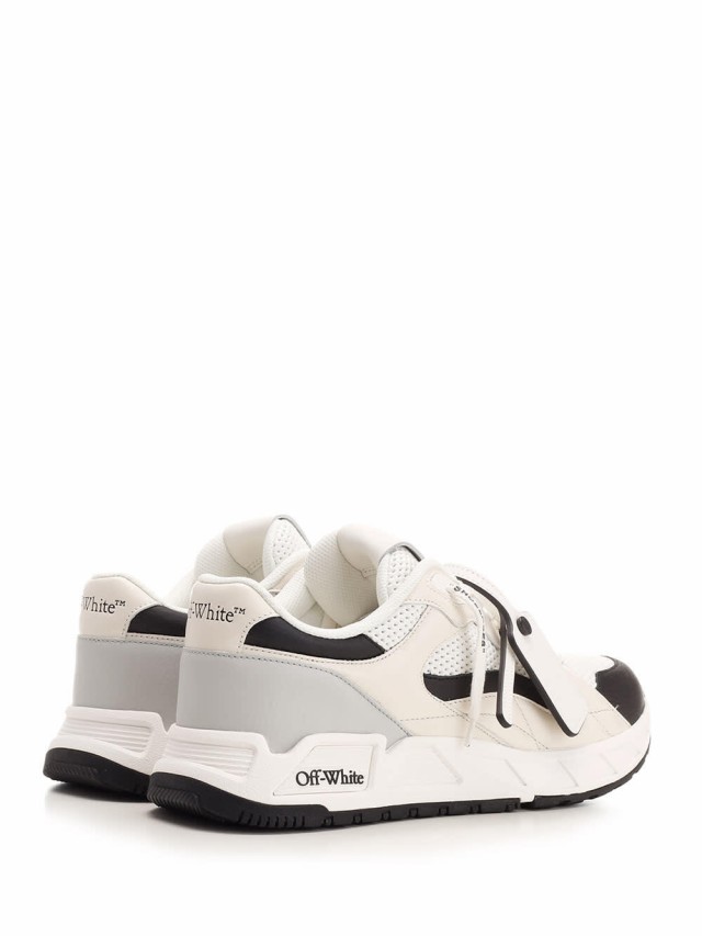 OFF WHITE オフホワイト スニーカー メンズ 秋冬2023 OMIA289F23LEA001 0110 WHITE BLACK  【関税・送料無料】【ラッピング無料】 ia｜au PAY マーケット