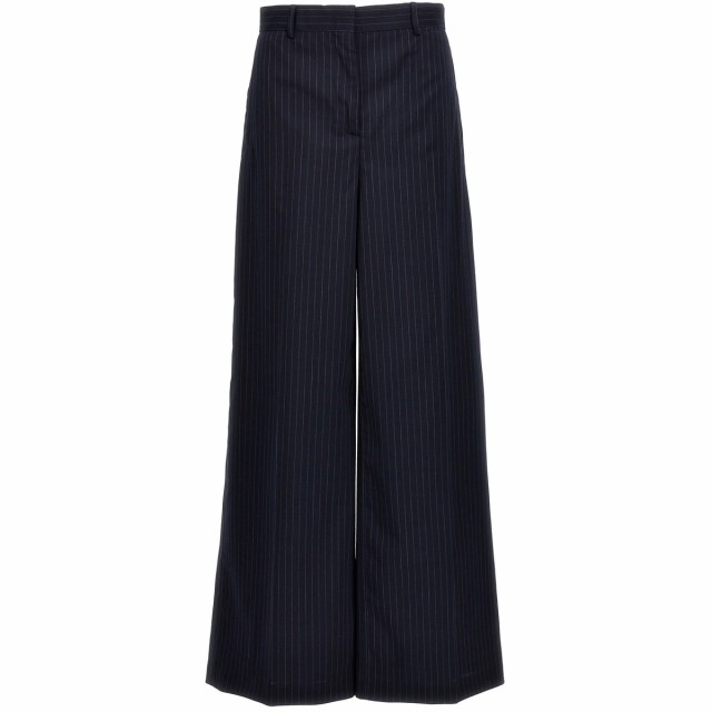 N.21 ヌメロ ヴェントゥーノ ブルー Blue Pinstripe pants パンツ