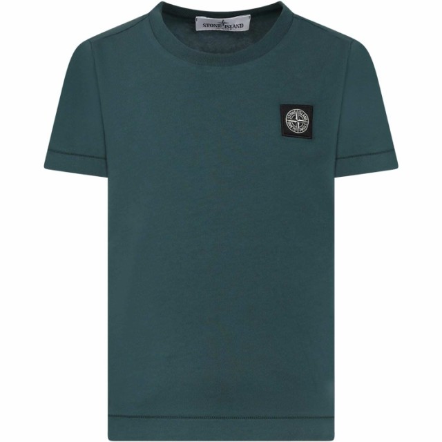 STONE ISLAND JUNIOR ストーン アイランド Green トップス ボーイズ