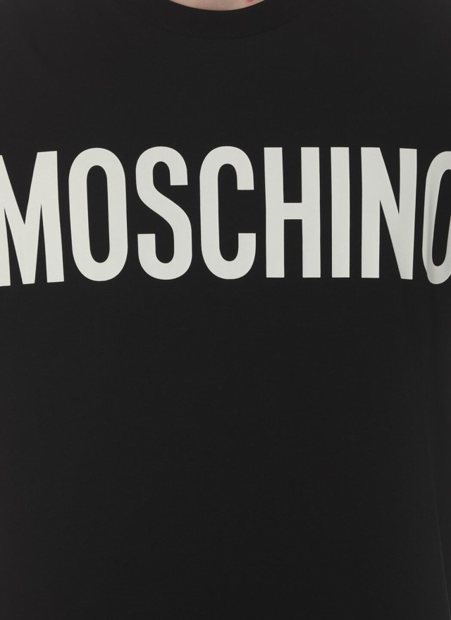 MOSCHINO モスキーノ ブラック Black Tシャツ メンズ 秋冬2023