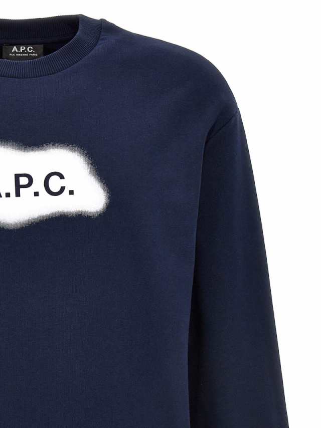 A.P.C. アーペーセー ブルー BLUE トレーナー メンズ 秋冬2023 COEIP