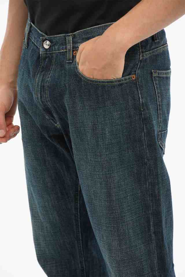 WOOLRICH ウールリッチ Blue デニム COWRPAN0004 DE02 326 メンズ REGULAR WAIST STONEWASHED  JEANS 19CM 【関税・送料無料】【ラッピン｜au PAY マーケット