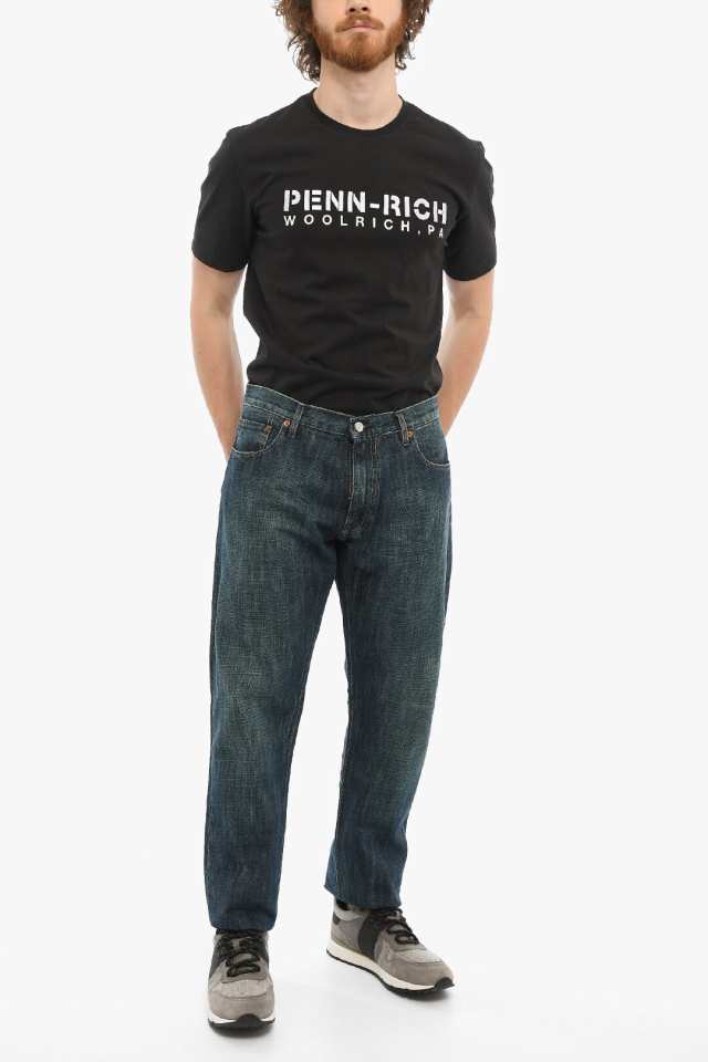 WOOLRICH ウールリッチ Blue デニム COWRPAN0004 DE02 326 メンズ REGULAR WAIST STONEWASHED  JEANS 19CM 【関税・送料無料】【ラッピン｜au PAY マーケット