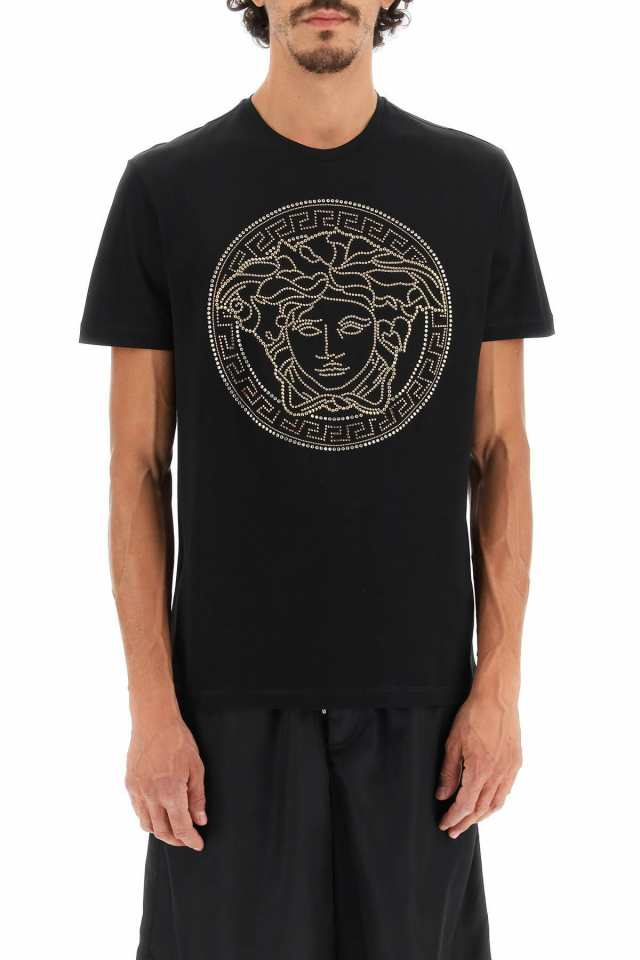 VERSACE ヴェルサーチ Nero Tシャツ メンズ 秋冬2023 A77987 1A084911B000 【関税・送料無料】【ラッピング無料】  ia｜au PAY マーケット