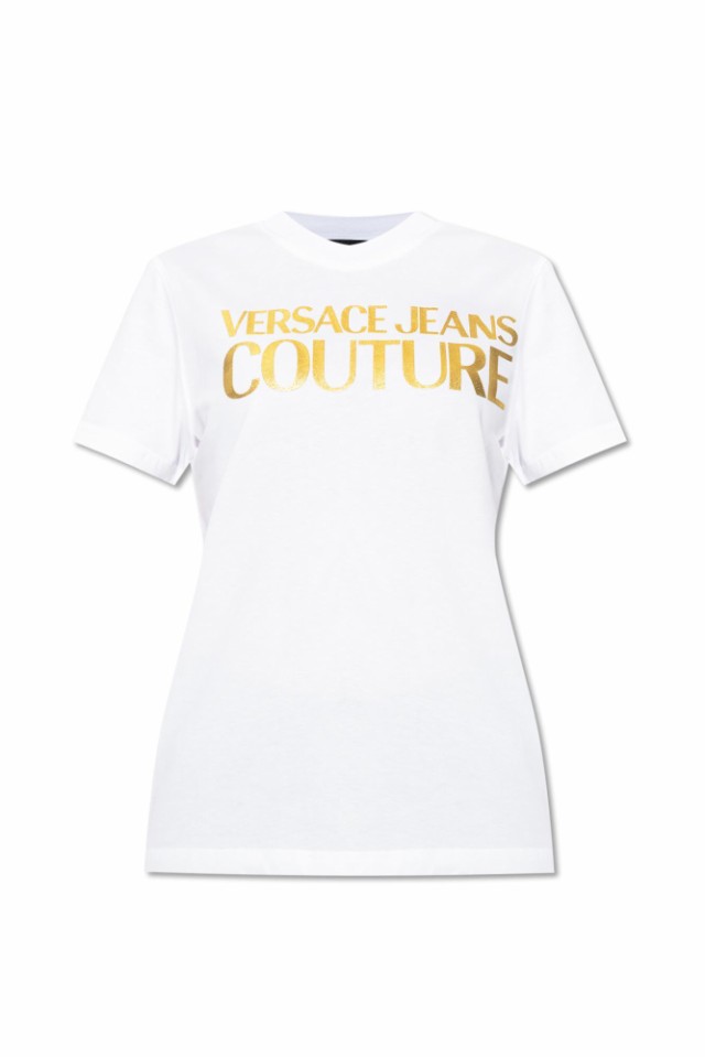 VERSACE JEANS COUTURE ヴェルサーチェ・ジーンズ・クチュール Tシャツ レディース 秋冬2023 75HAHT01CJ00T  G03 【関税・送料無料】【ラ｜au PAY マーケット