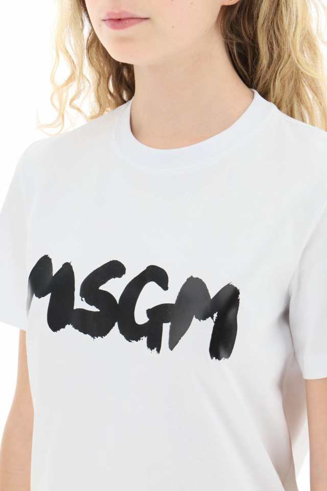 MSGM エムエスジーエム Tシャツ レディース 春夏2023 3441MDM203