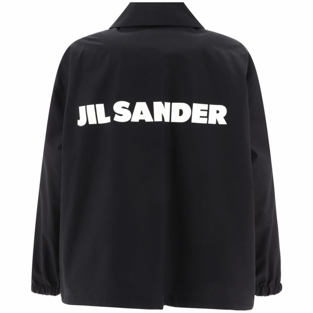 JIL SANDER ジルサンダー ブラック Black Logo jacket ジャケット レディース 秋冬2023  J04AM0001J45063001 【関税・送料無料】【ラッピ｜au PAY マーケット