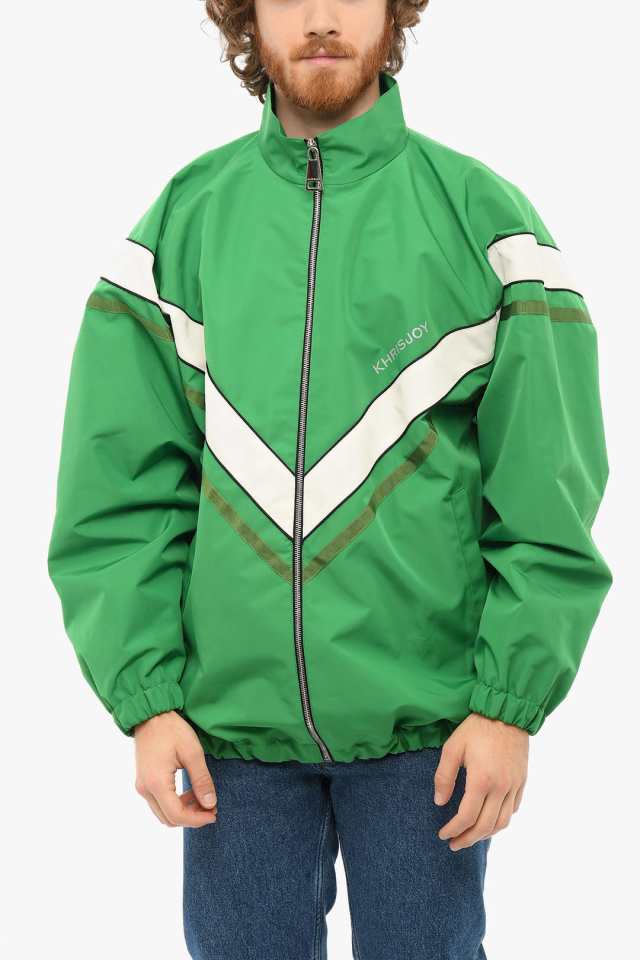 KHRISJOY クリスジョイ Green ジャケット DSM050 NYNY GG425 メンズ FULL ZIP WINDBREAKER  【関税・送料無料】【ラッピング無料】 dk｜au PAY マーケット