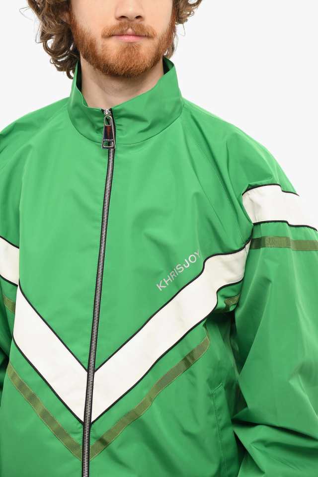 KHRISJOY クリスジョイ Green ジャケット DSM050 NYNY GG425 メンズ FULL ZIP WINDBREAKER  【関税・送料無料】【ラッピング無料】 dk｜au PAY マーケット