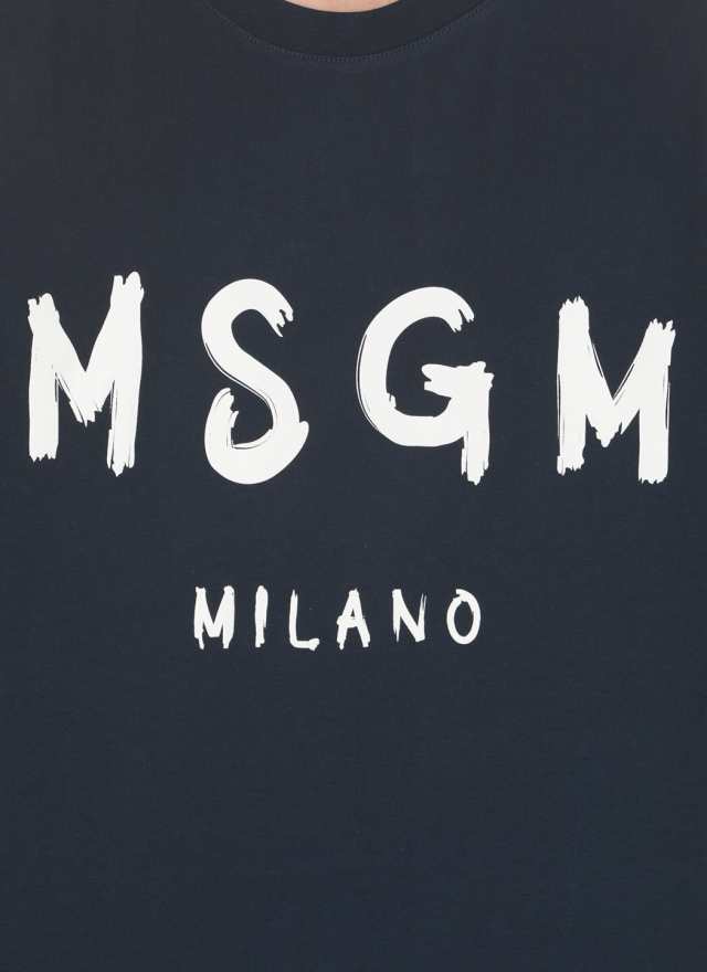 MSGM エムエスジーエム ブルー Blue Tシャツ メンズ 秋冬2023 3540MM510 23779889  【関税・送料無料】【ラッピング無料】 ia｜au PAY マーケット