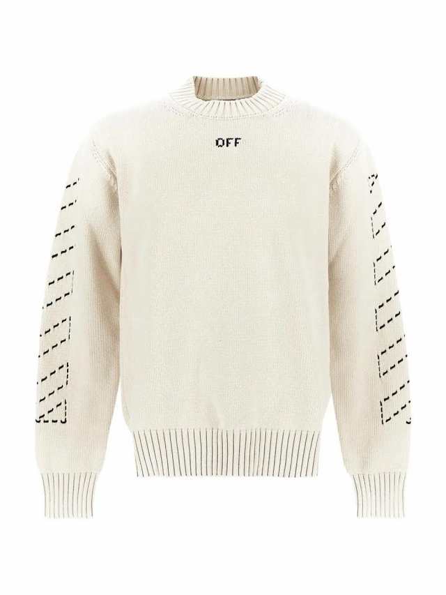 OFF WHITE オフホワイト ニットウェア メンズ 秋冬2023 OMHE172F23