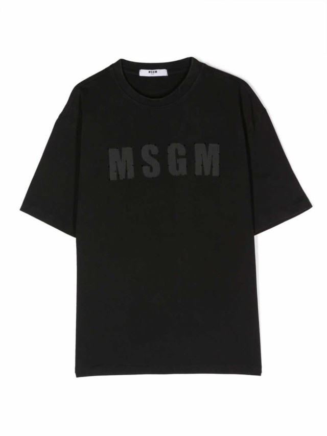 MSGM エムエスジーエム ブラック Nero トップス ボーイズ 秋冬2023 F3MSJUTH181 【関税・送料無料】【ラッピング無料】  ia｜au PAY マーケット