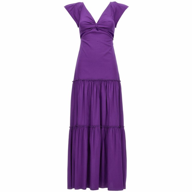 LIU JO リュー ジョー Purple Knot dress ドレス レディース 春夏2023