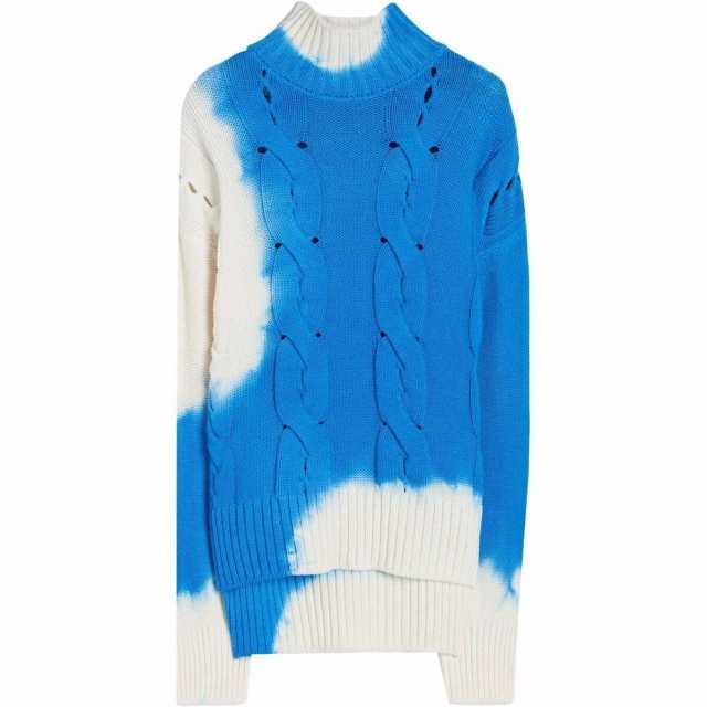 OFF WHITE オフホワイト BLUE ニットウェア レディース 春夏2022 OWHF021F21KNI0024501 【関税・送料無料】【ラッピング無料】 mcの通販はau PAY マーケット - BRANDSHOP・クラージュ