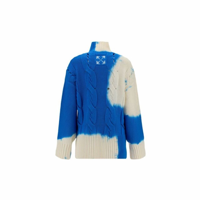 OFF WHITE オフホワイト BLUE ニットウェア レディース 春夏2022 OWHF021F21KNI0024501 【関税・送料無料】【ラッピング無料】 mcの通販はau PAY マーケット - BRANDSHOP・クラージュ