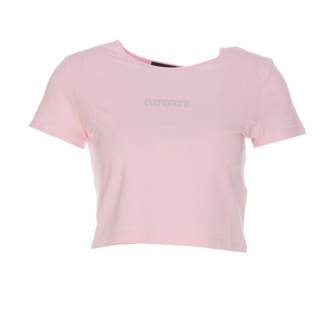 ROTATE BIRGER CHRISTENSEN ローテート ピンク Pink Tシャツ レディース 秋冬2023 1112151814 2010  【関税・送料無料】【ラッピング無料｜au PAY マーケット