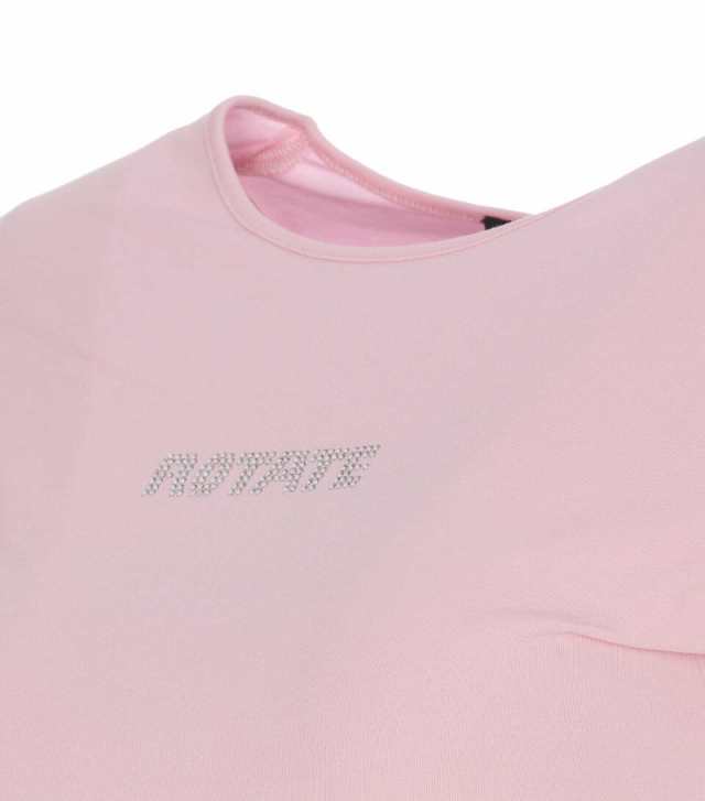 ROTATE BIRGER CHRISTENSEN ローテート ピンク Pink Tシャツ レディース 秋冬2023 1112151814 2010  【関税・送料無料】【ラッピング無料｜au PAY マーケット